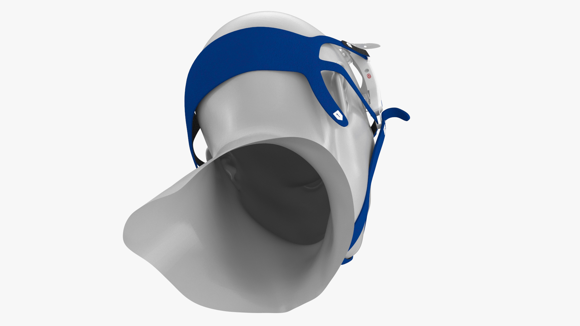 3D model Electroencephalography EEG Headset Nihon Kohden AE-120A