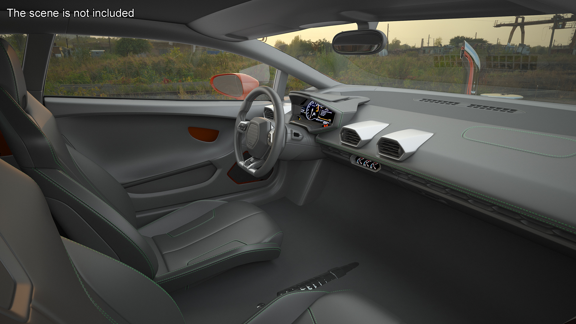 3D Marmon Truck with Car Carrier Loaded Cars