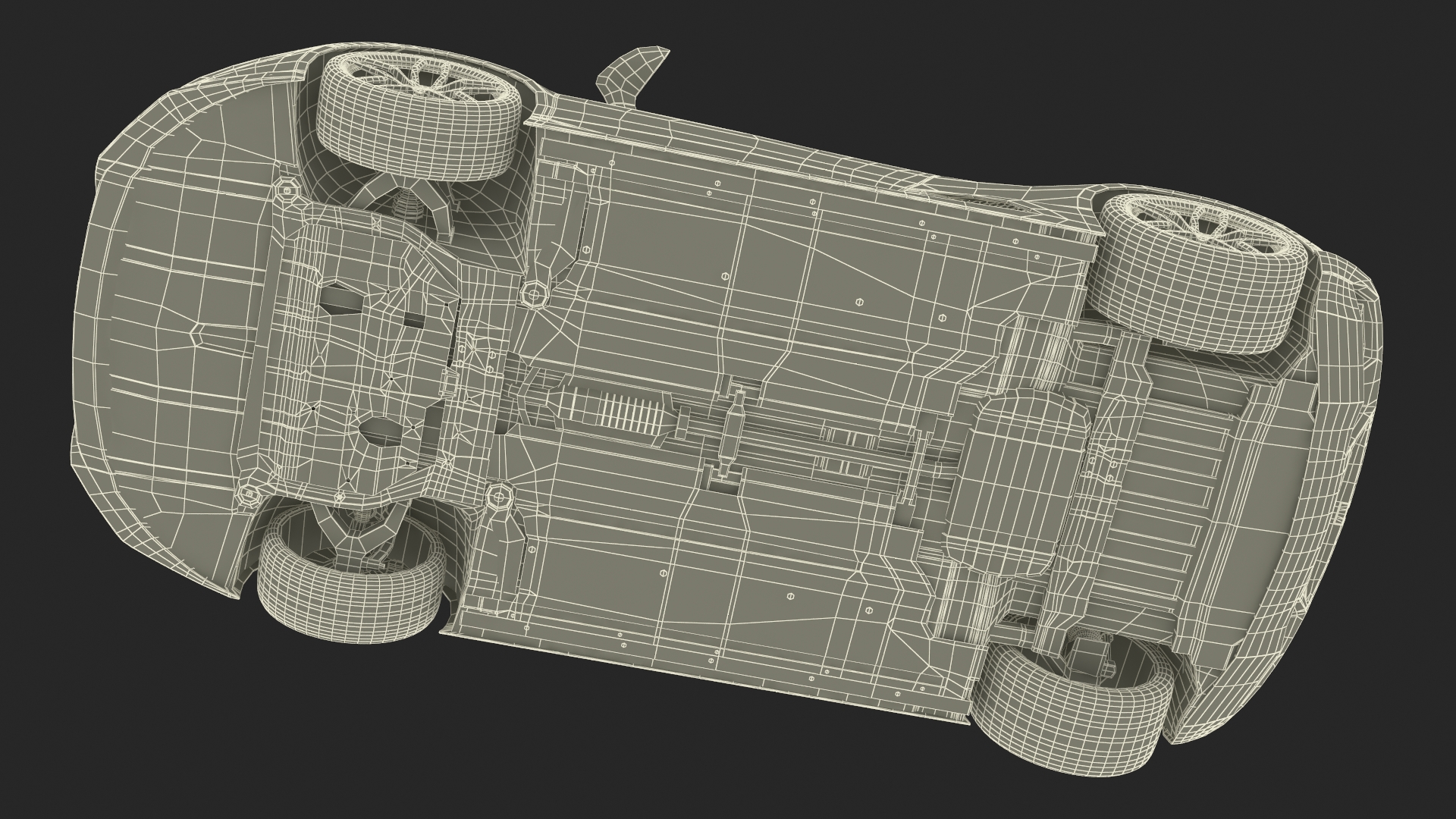3D Marmon Truck with Car Carrier Loaded Cars