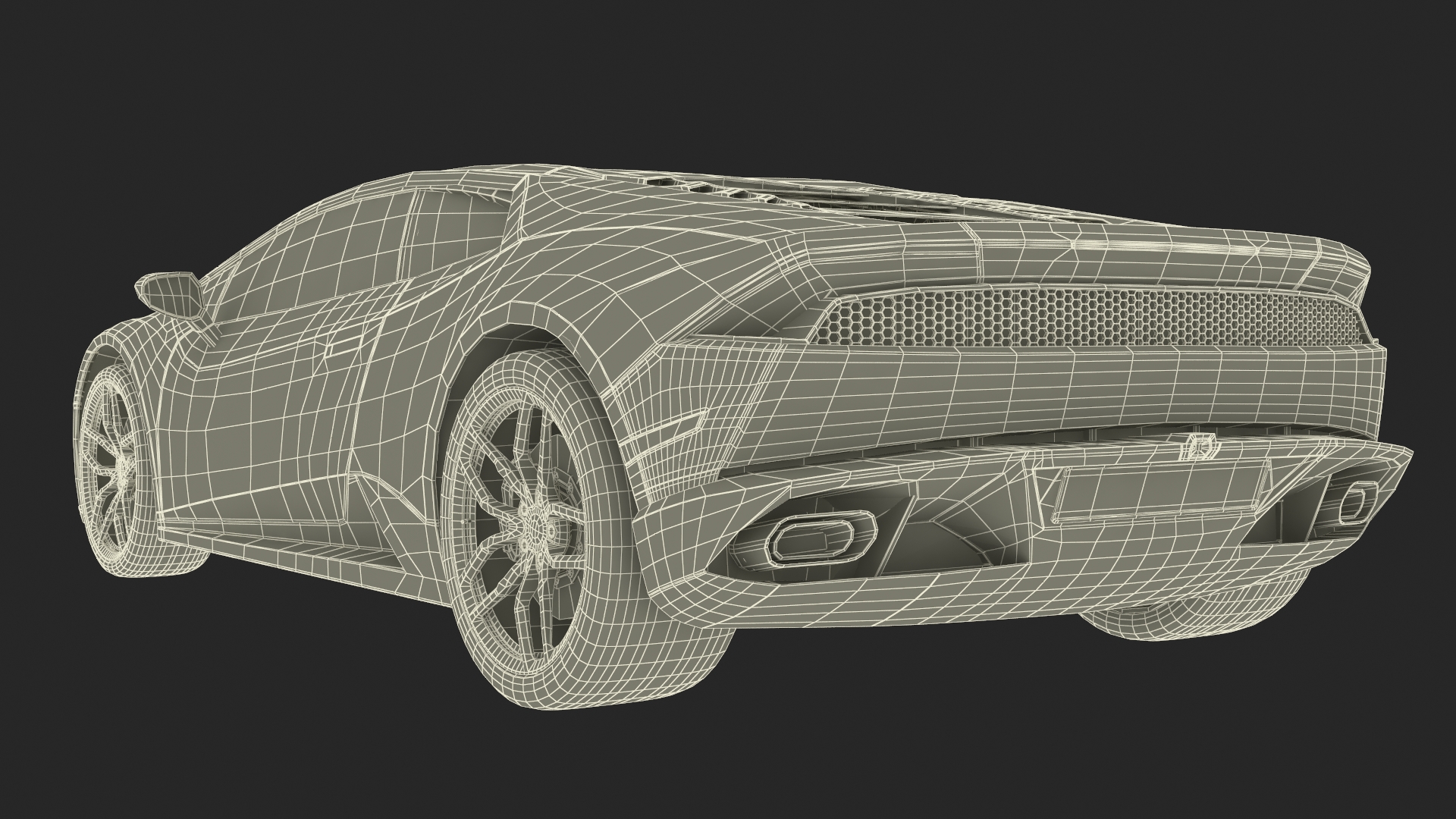 3D Marmon Truck with Car Carrier Loaded Cars