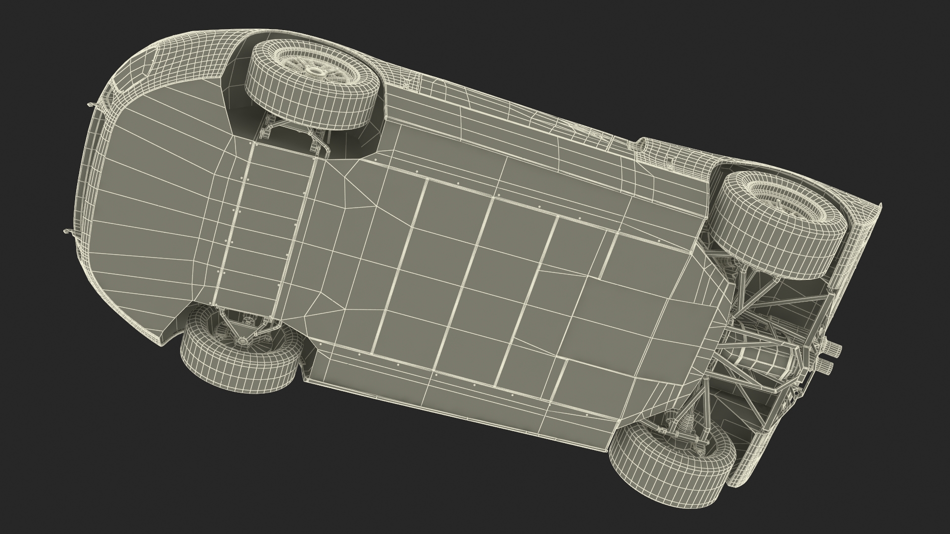 3D Marmon Truck with Car Carrier Loaded Cars