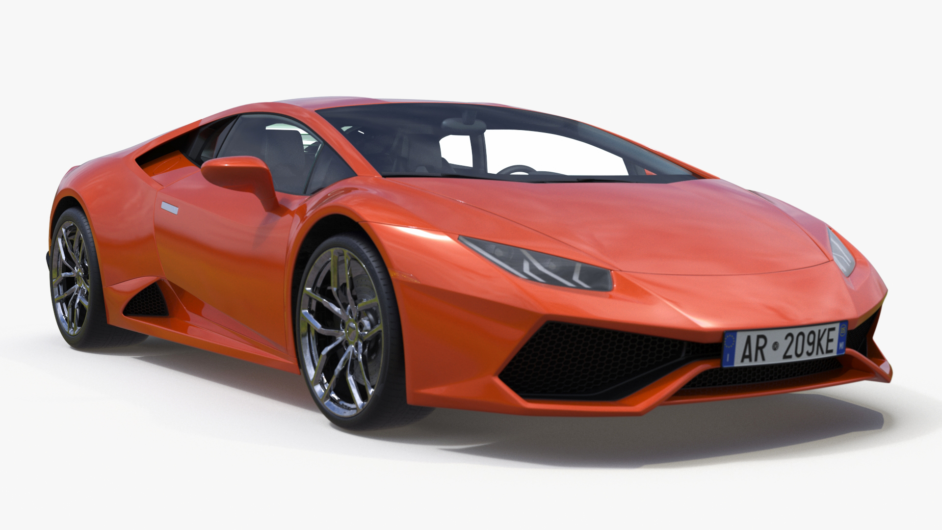 3D Marmon Truck with Car Carrier Loaded Cars