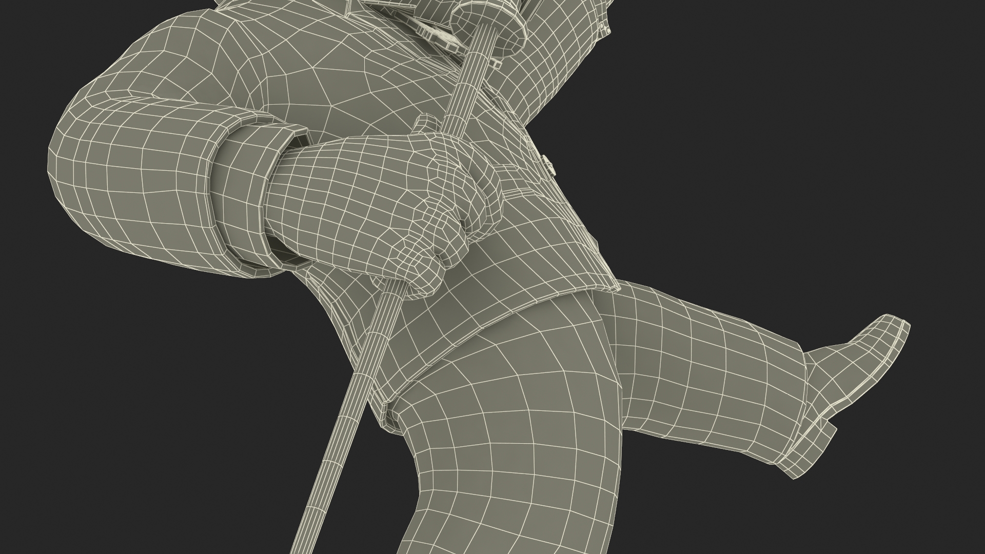 Mr Monopoly Hello Pose 3D