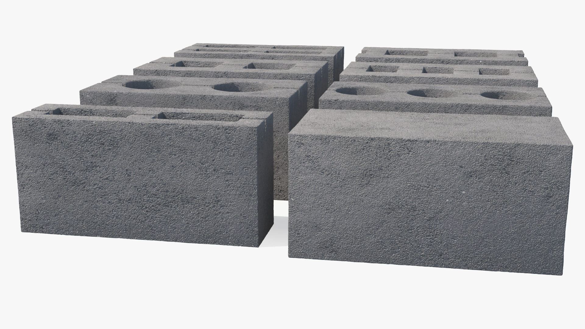 3D model Concrete Bricks