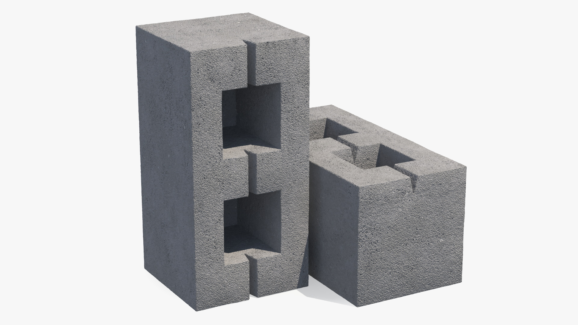 3D model Concrete Bricks
