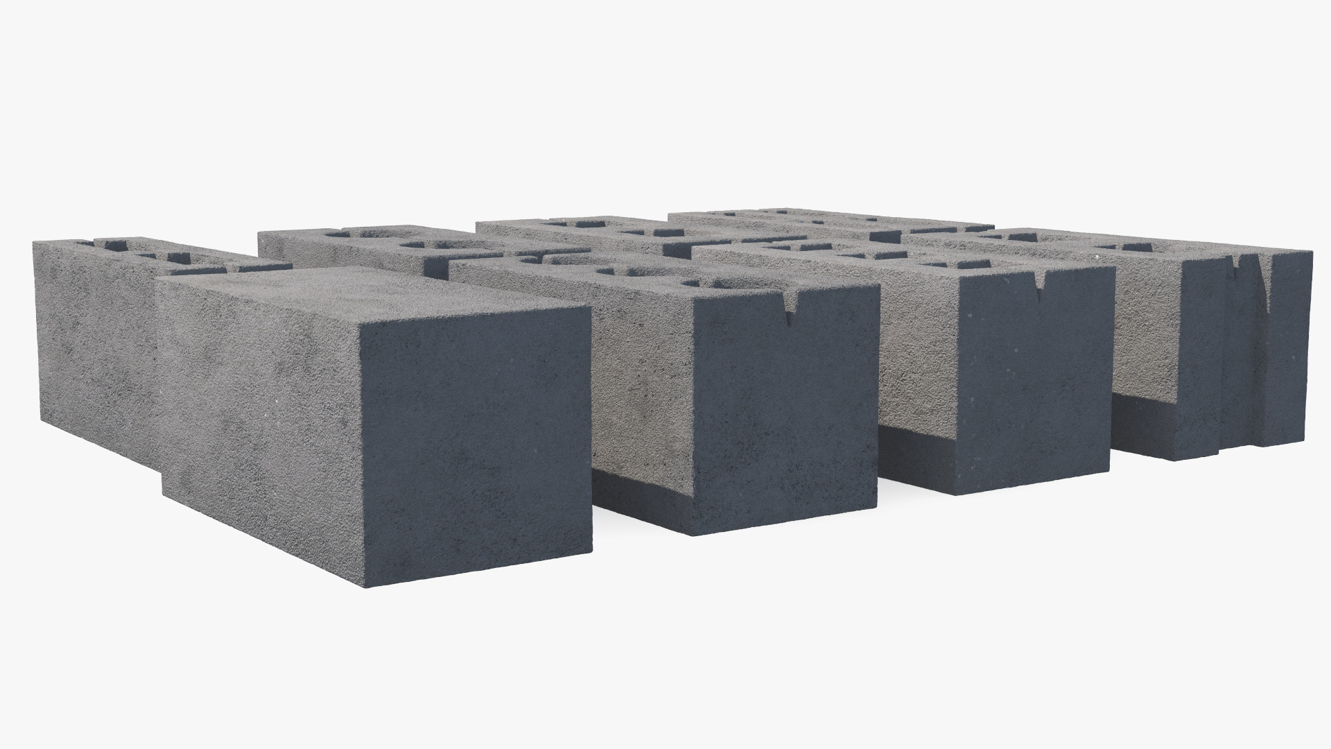 3D model Concrete Bricks