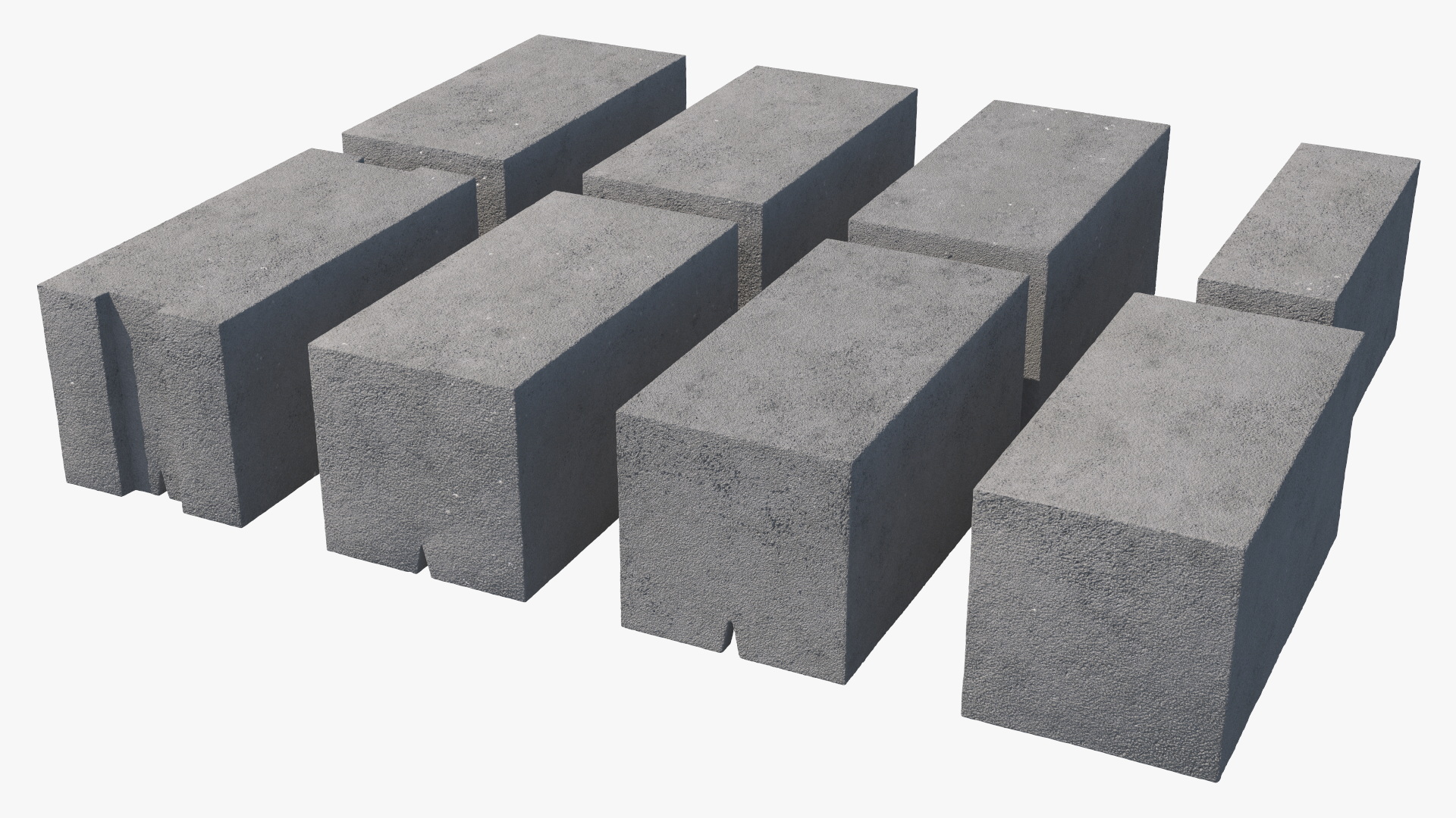 3D model Concrete Bricks
