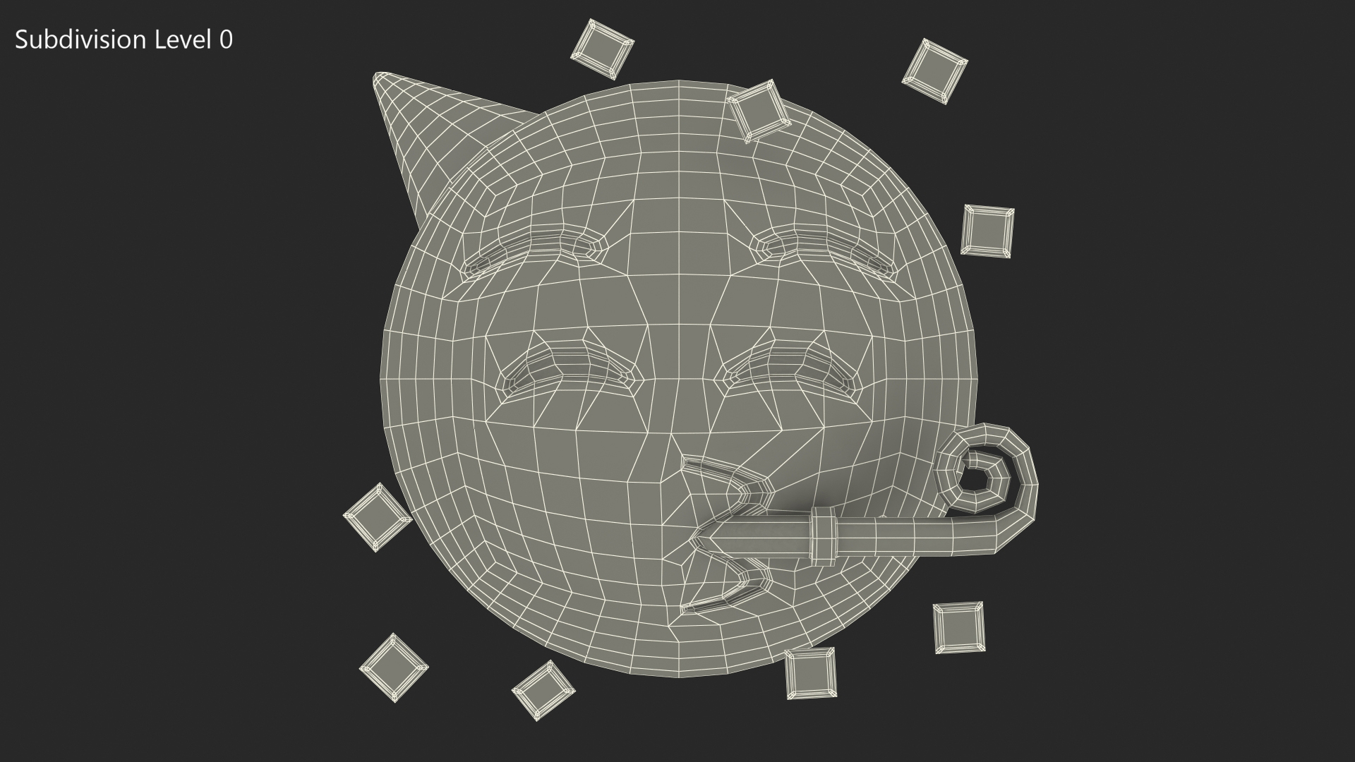 3D Party Face Emoji
