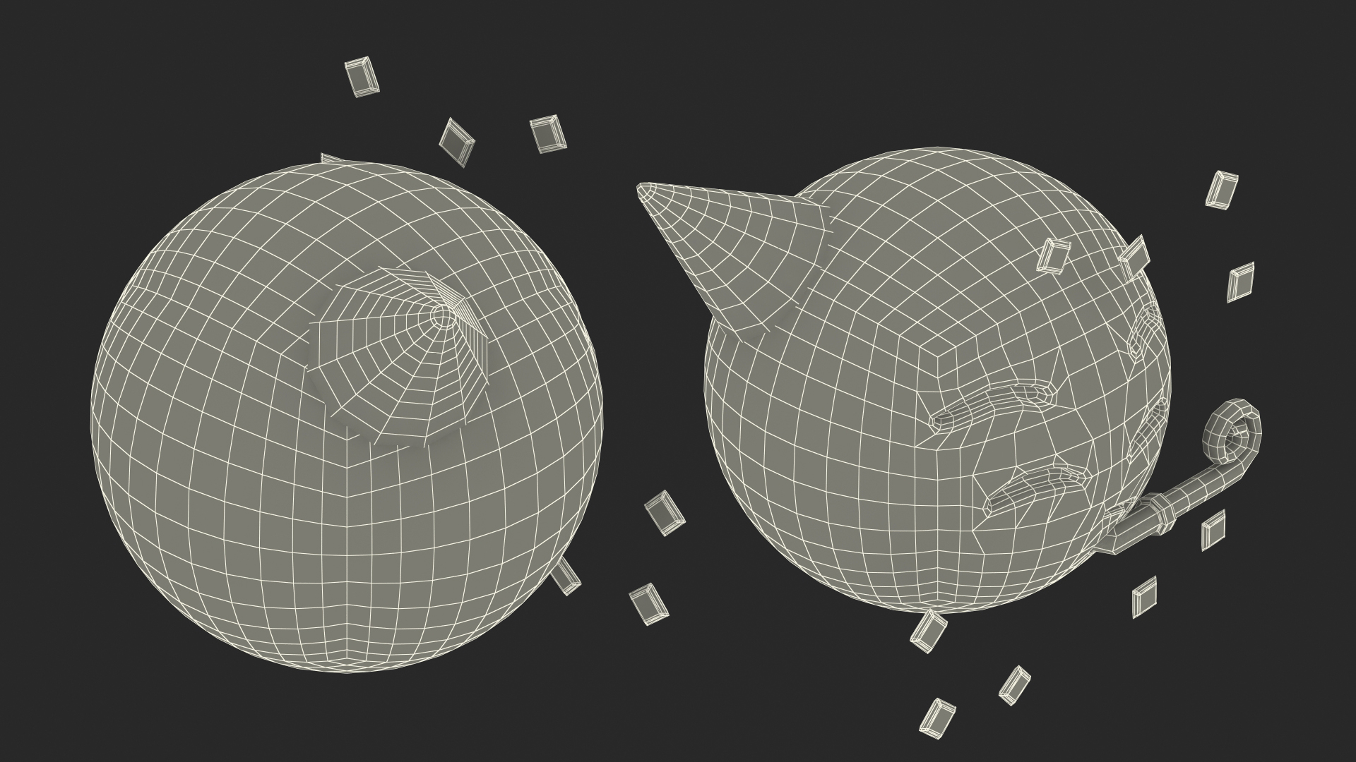 3D Party Face Emoji