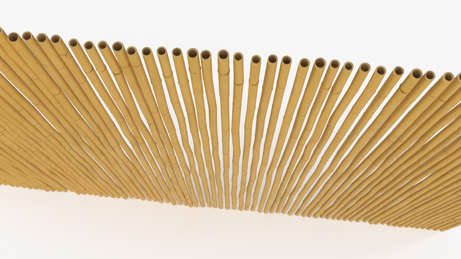 3D model Bamboo Wall Covering