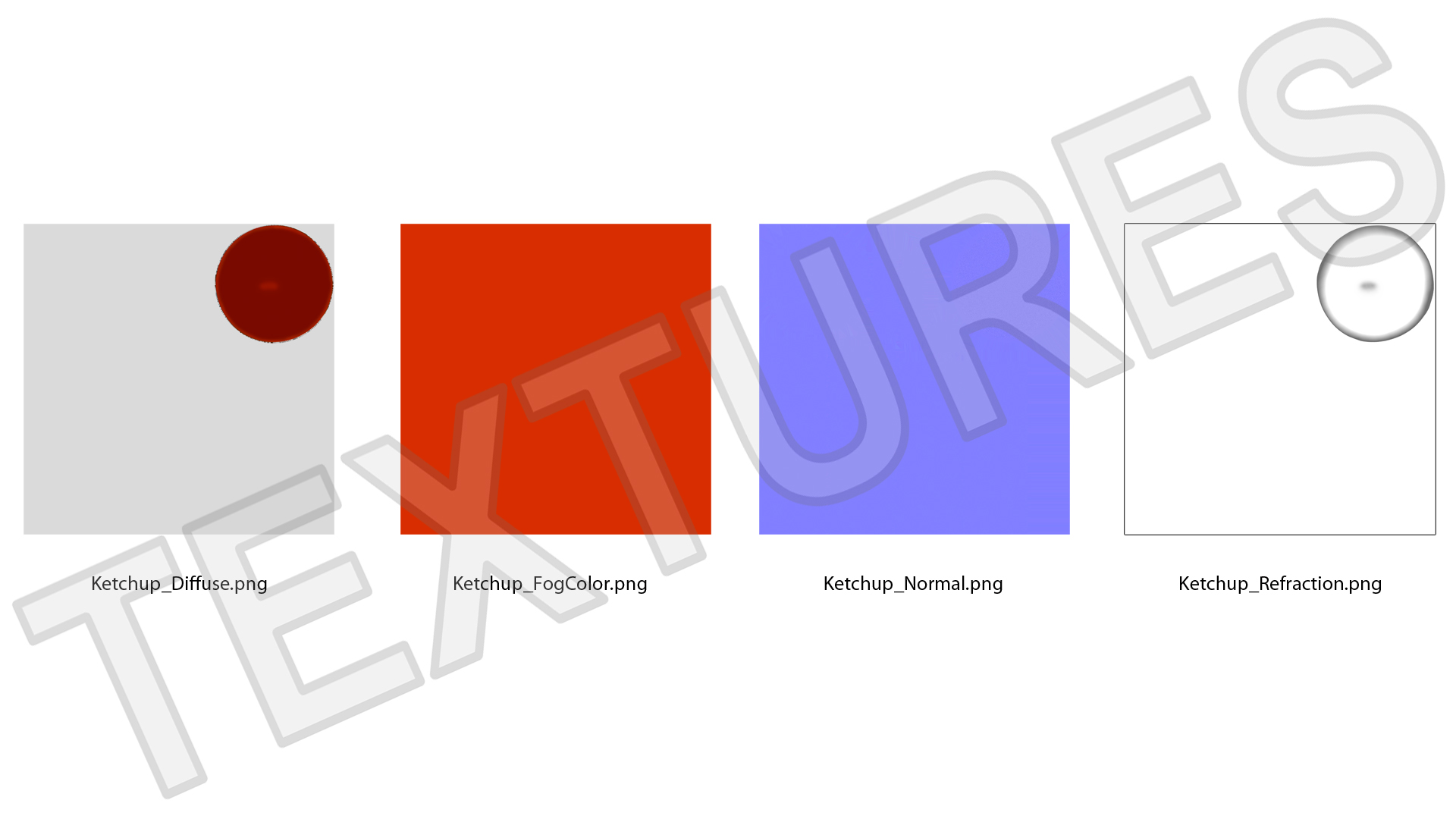 Tomato Ketchup In Red Gravy Boat 3D