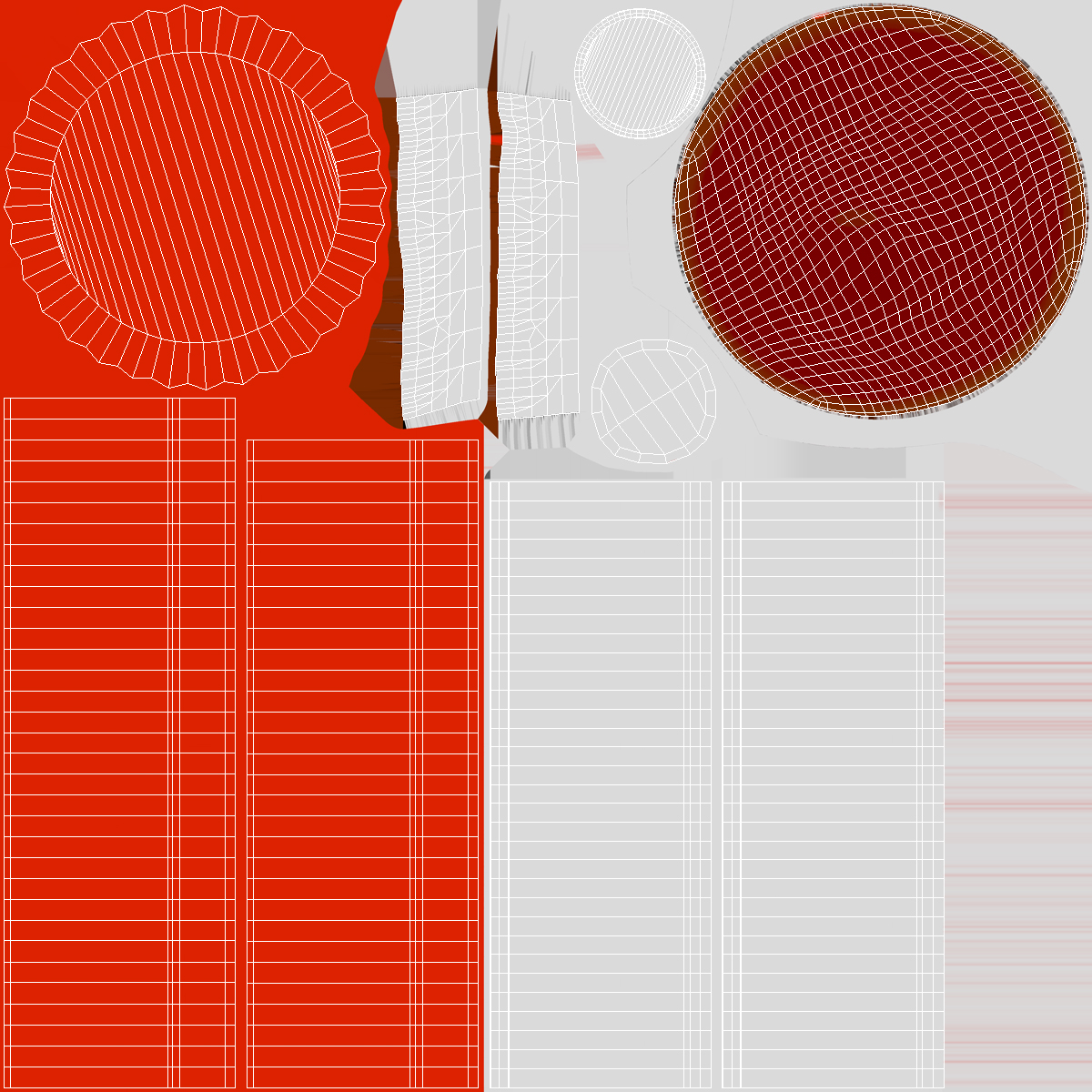 Tomato Ketchup In Red Gravy Boat 3D