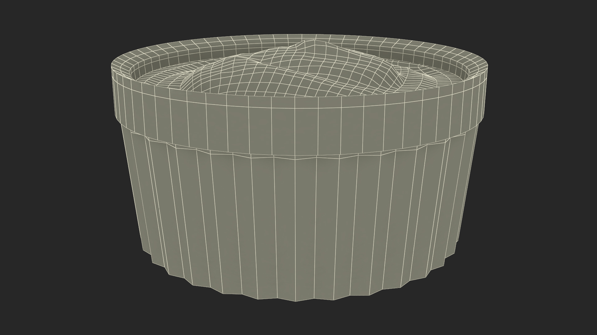 Tomato Ketchup In Red Gravy Boat 3D