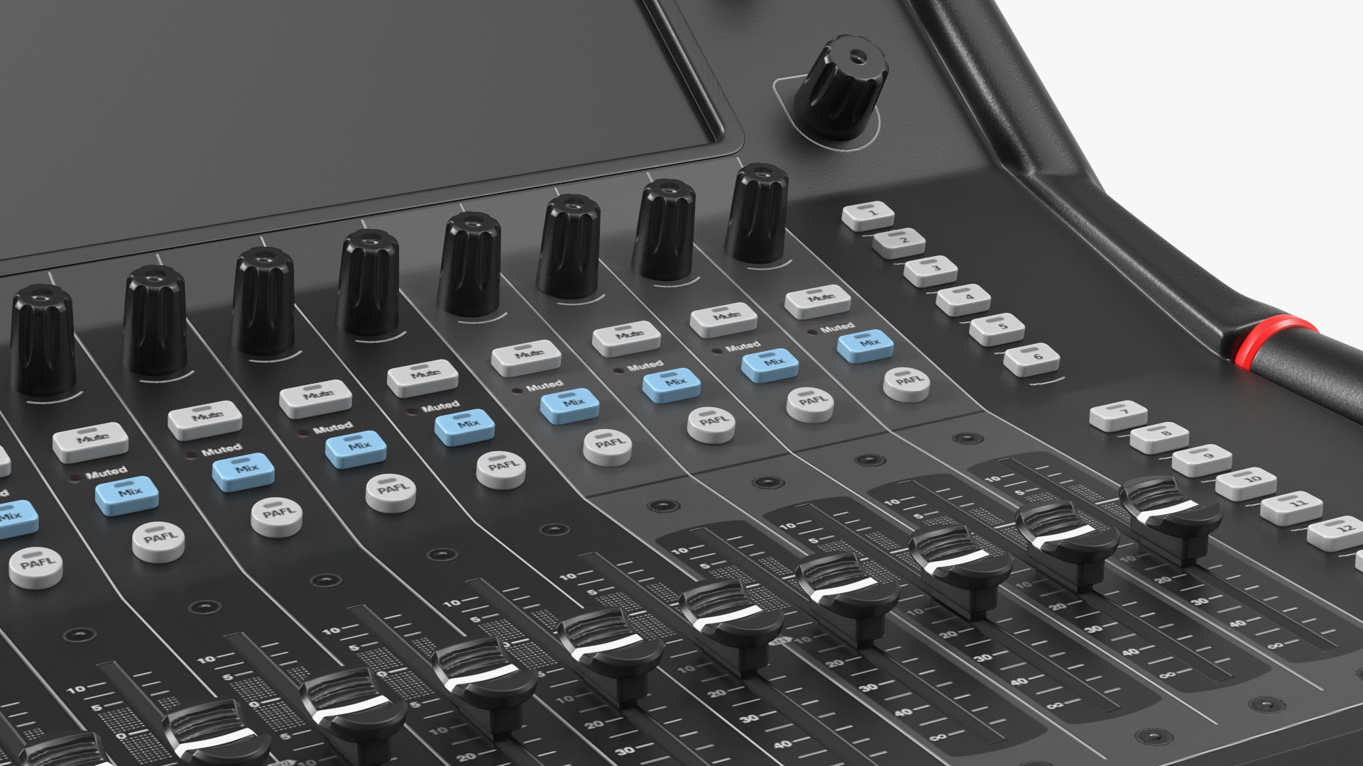 3D model Digital Mixing Console Allen and Heath AVANTIS Off