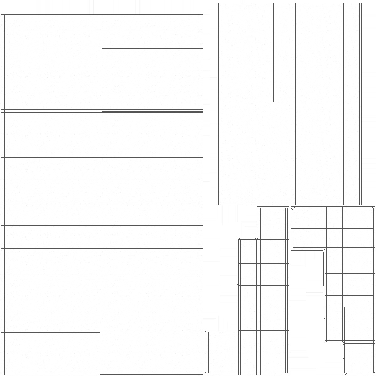 3D Architectural Molding Gypsum Type 19