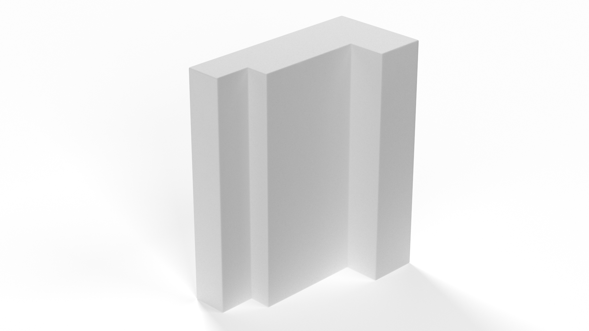 3D Architectural Molding Gypsum Type 19