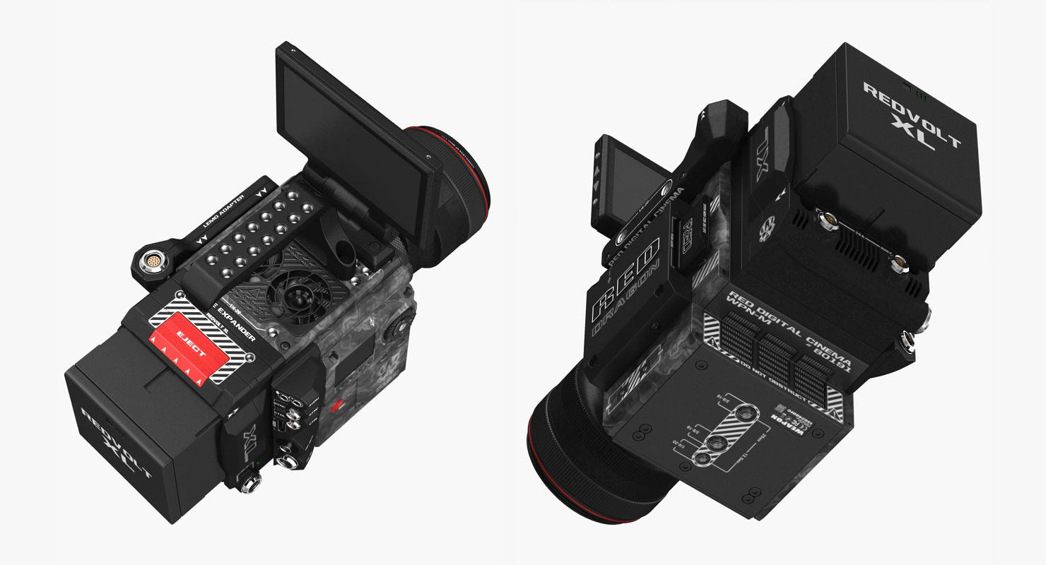 Red Weapon Dragon 6k 2 3D