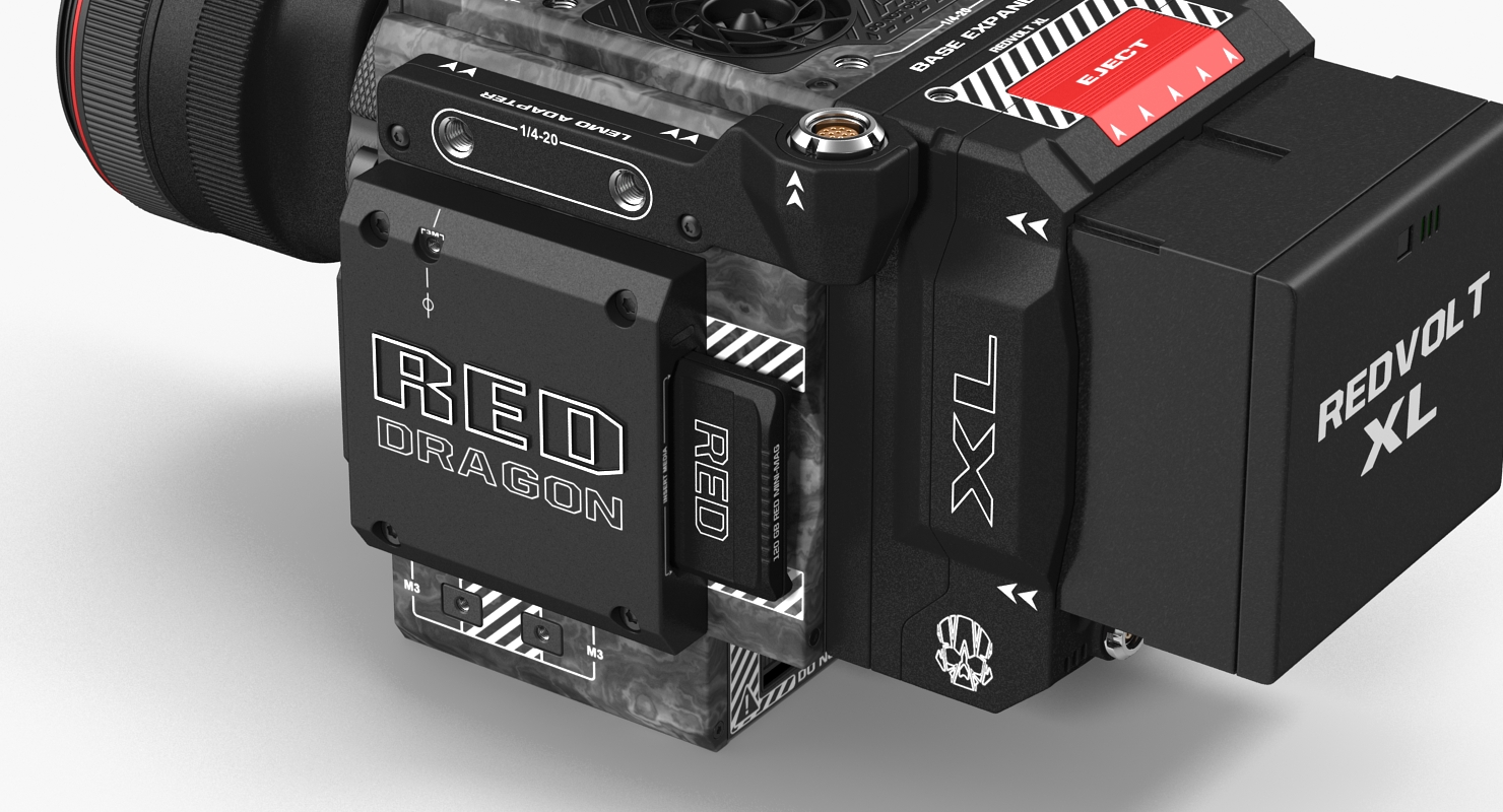 Red Weapon Dragon 6k 2 3D