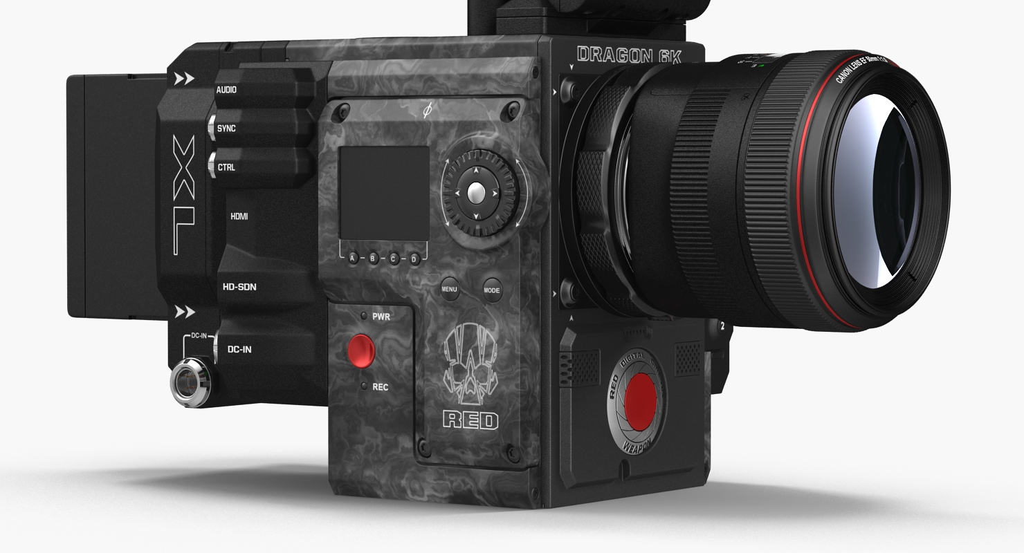 Red Weapon Dragon 6k 2 3D