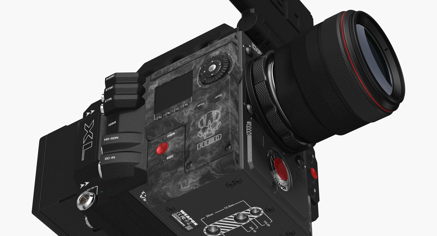 Red Weapon Dragon 6k 2 3D