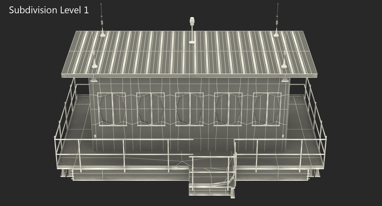 Watchman Cabin 3D model