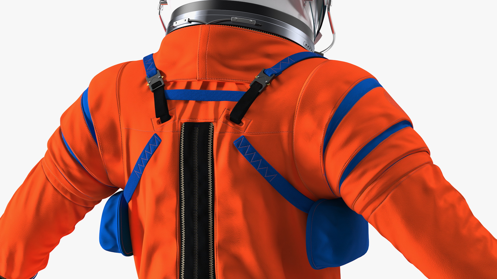 3D Orion Crew Survival System Spacesuit Rigged model