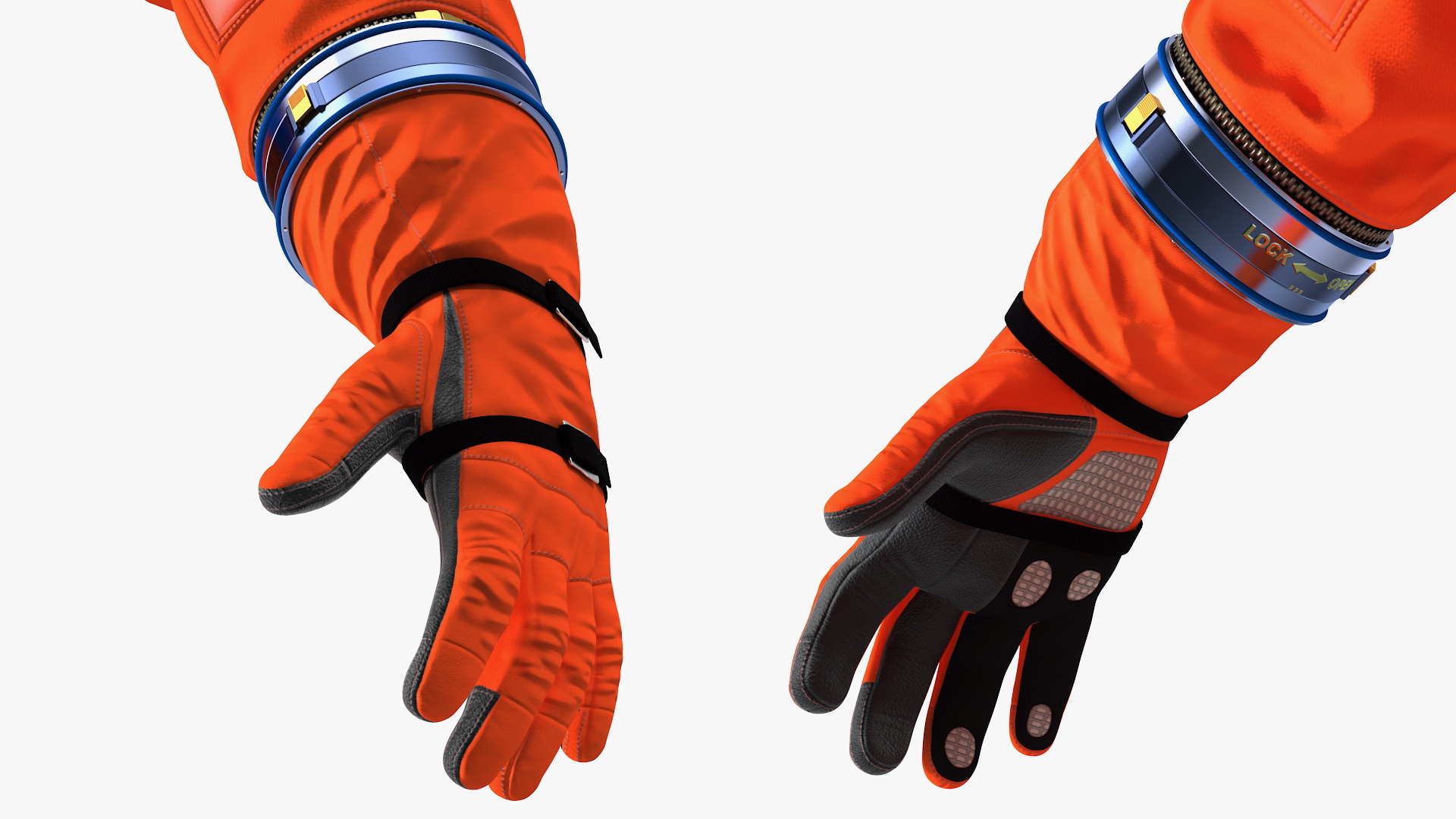 3D Orion Crew Survival System Spacesuit Rigged model