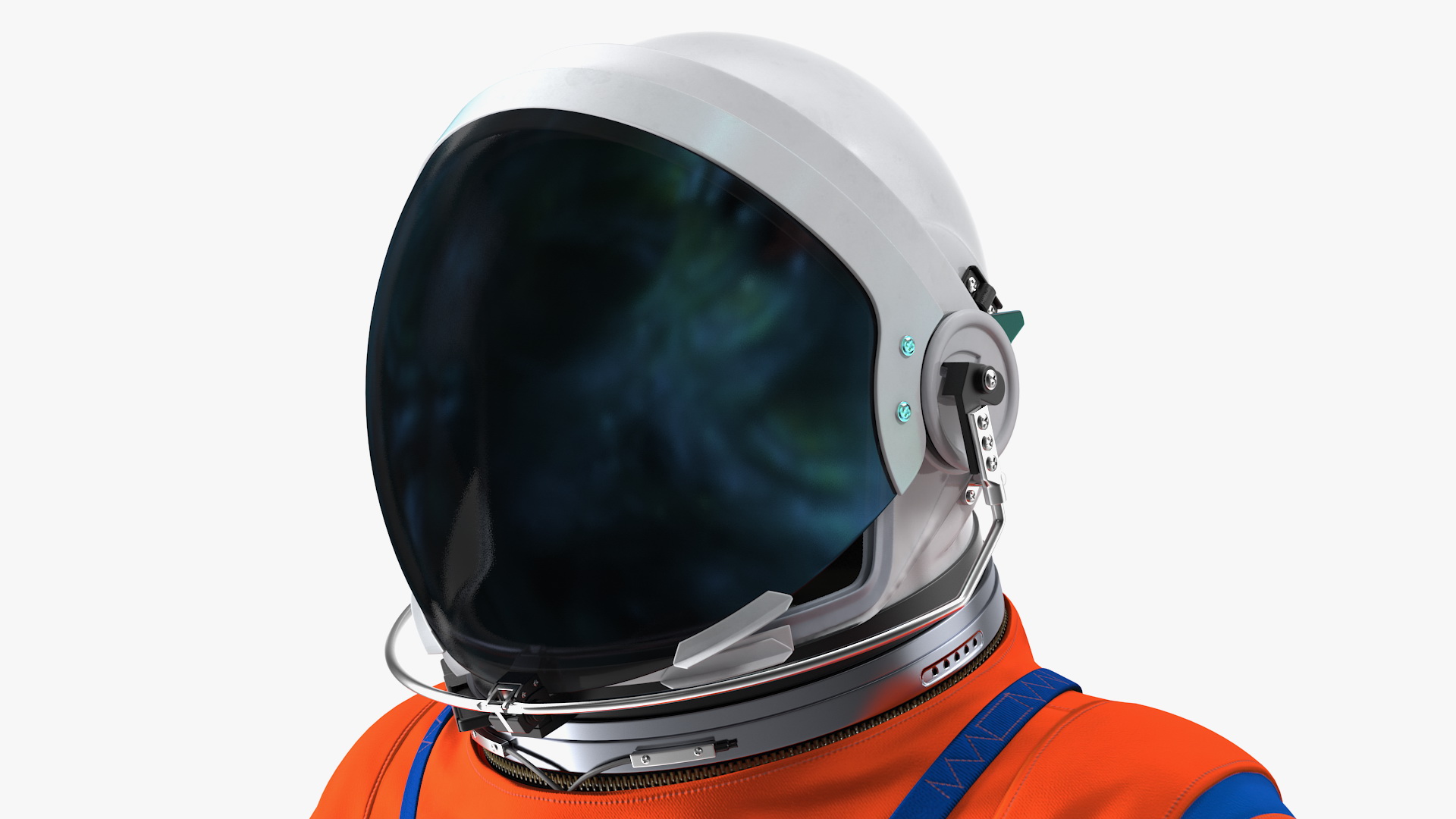 3D Orion Crew Survival System Spacesuit Rigged model