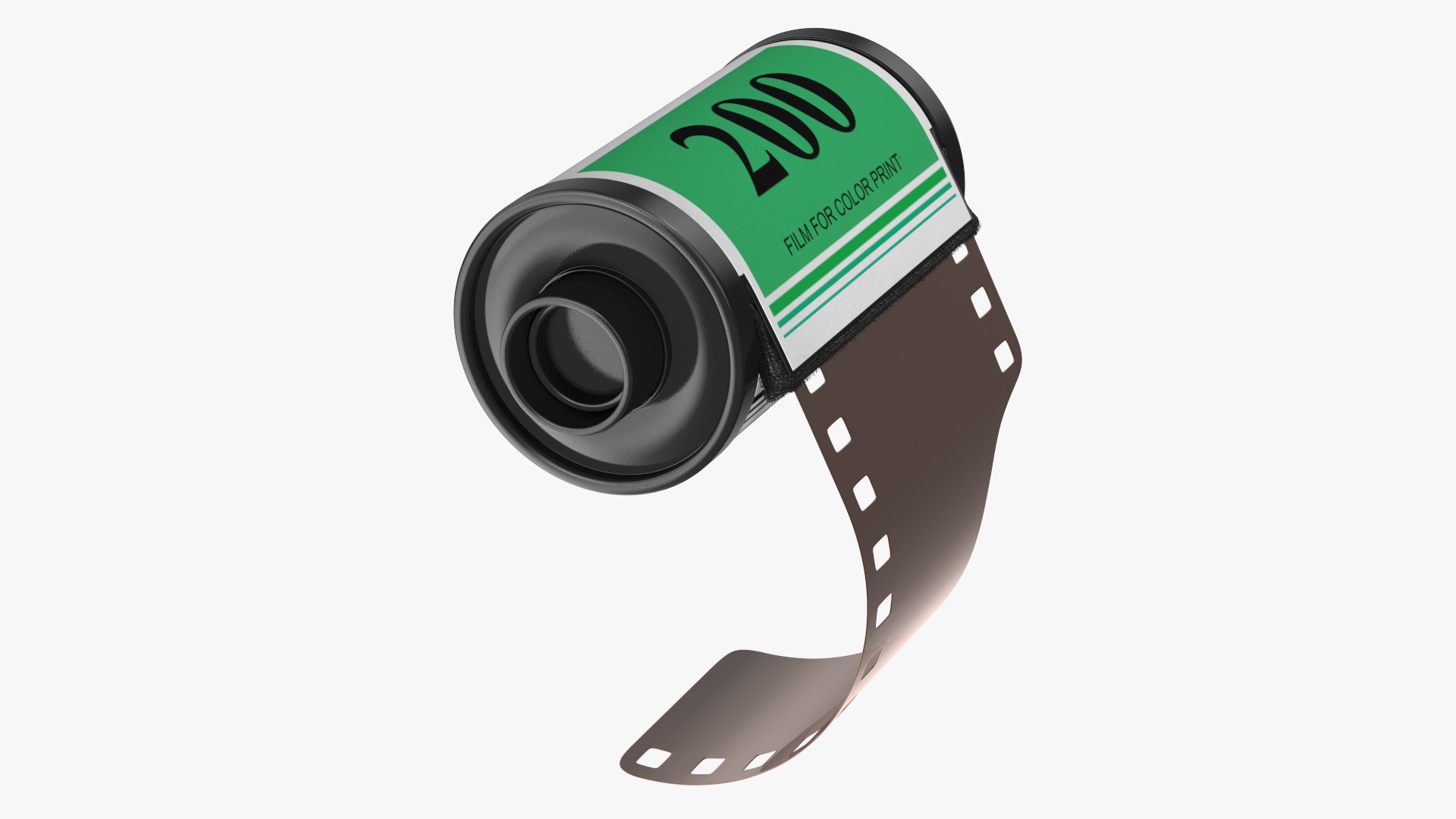 Color Print Film for 35mm Fur 3D model
