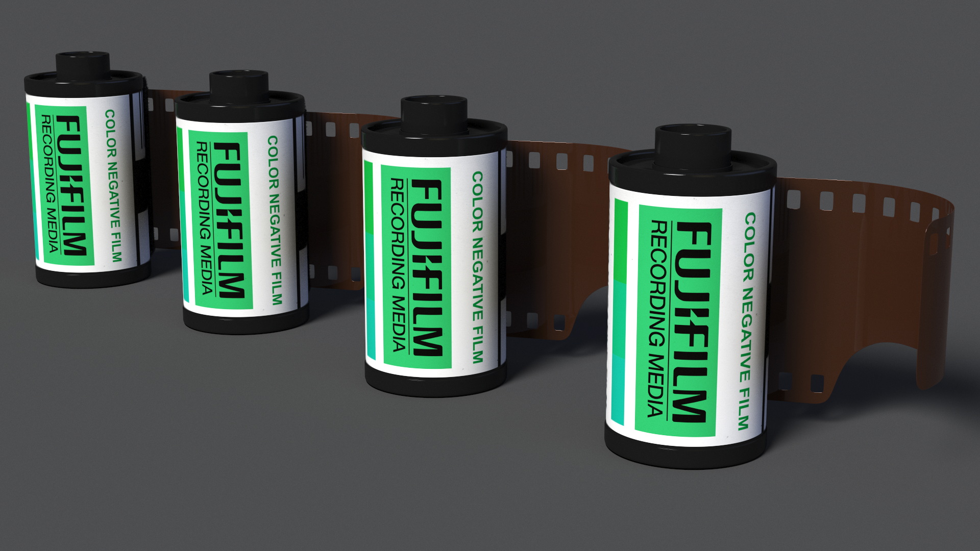 Color Print Film for 35mm Fur 3D model