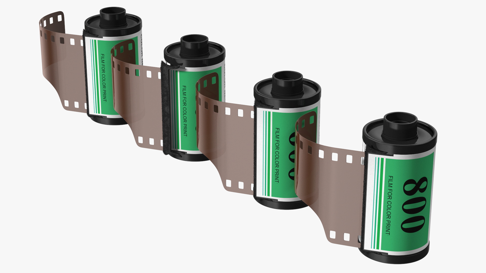 Color Print Film for 35mm Fur 3D model