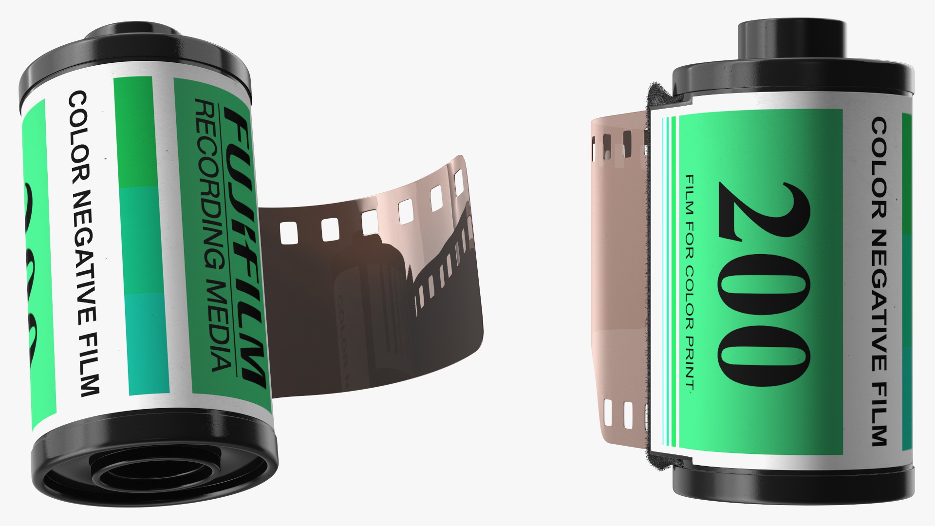 Color Print Film for 35mm Fur 3D model