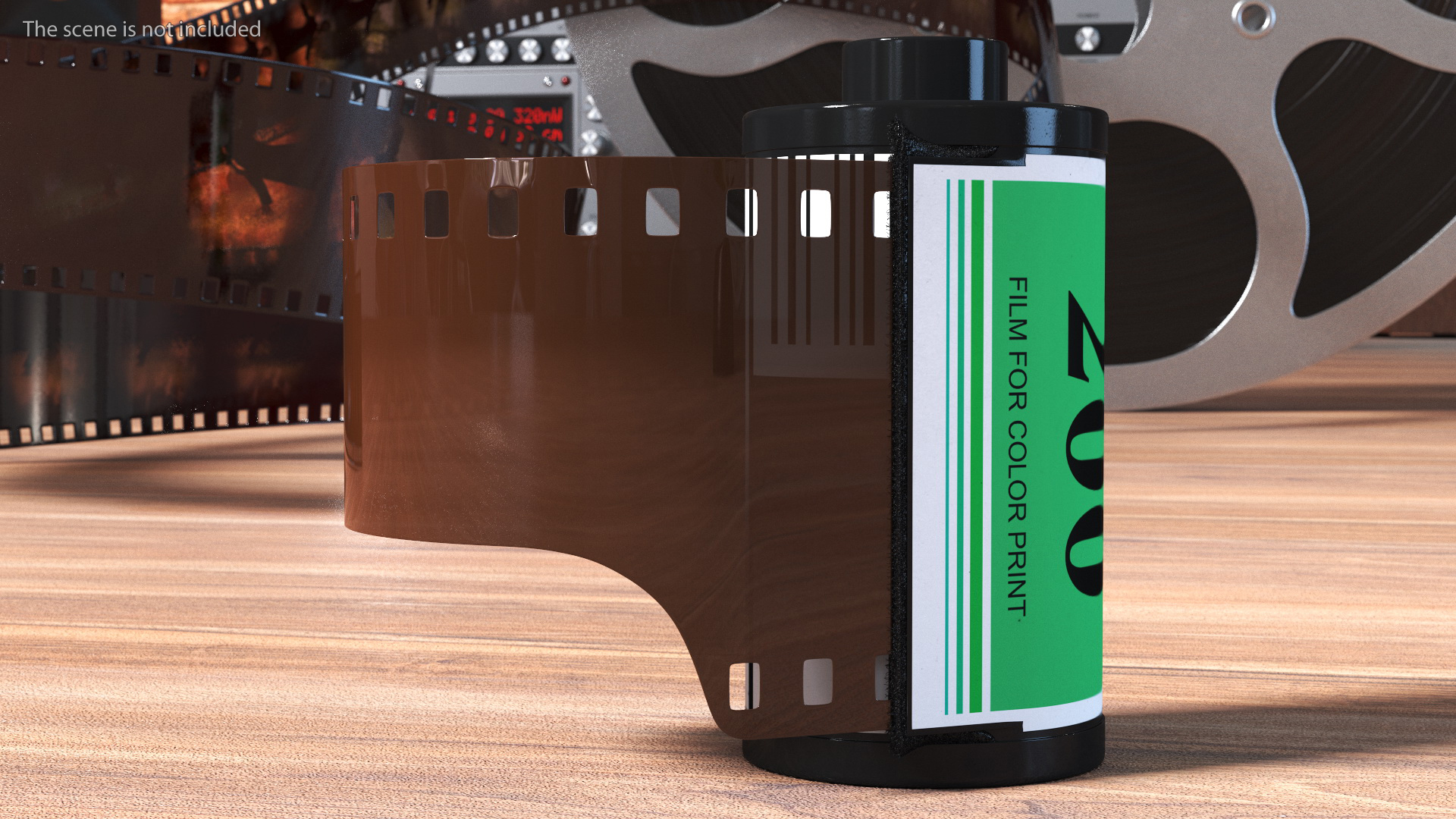 Color Print Film for 35mm Fur 3D model