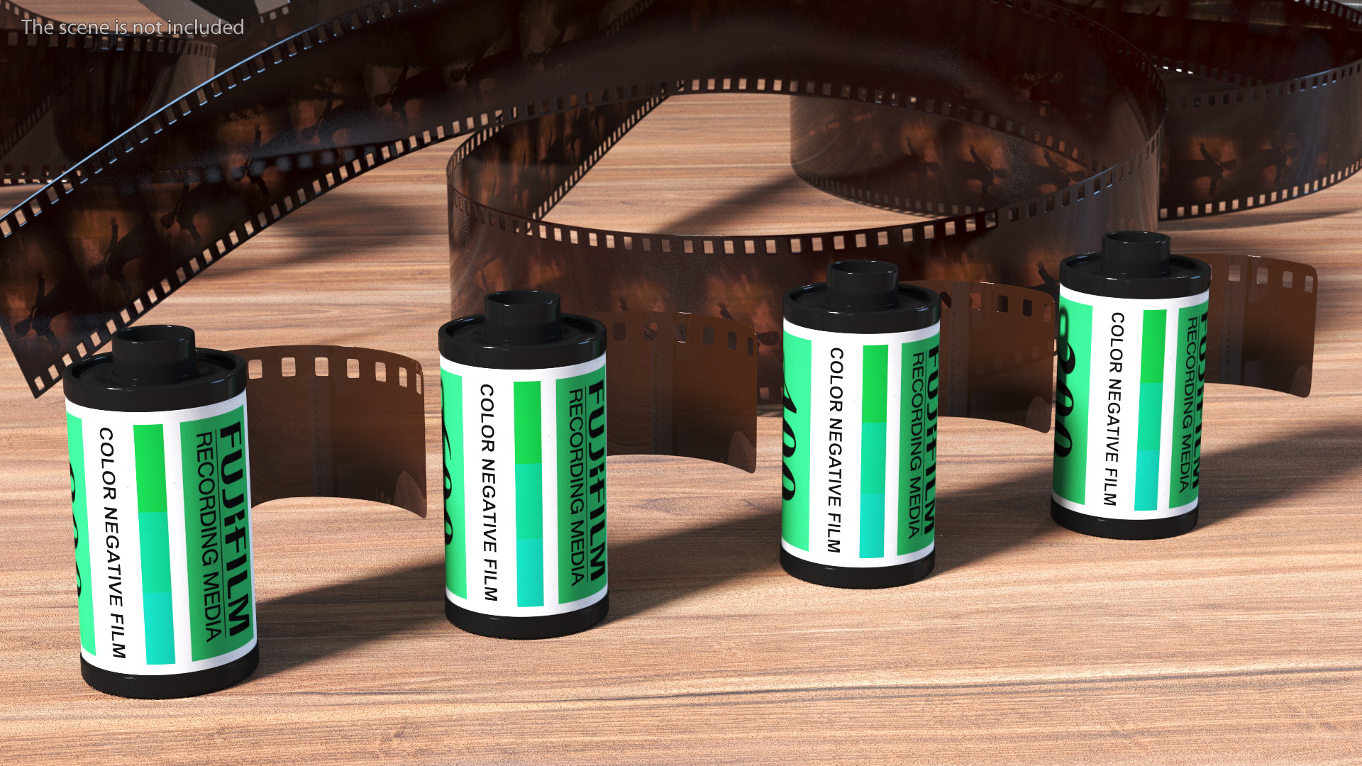 Color Print Film for 35mm Fur 3D model