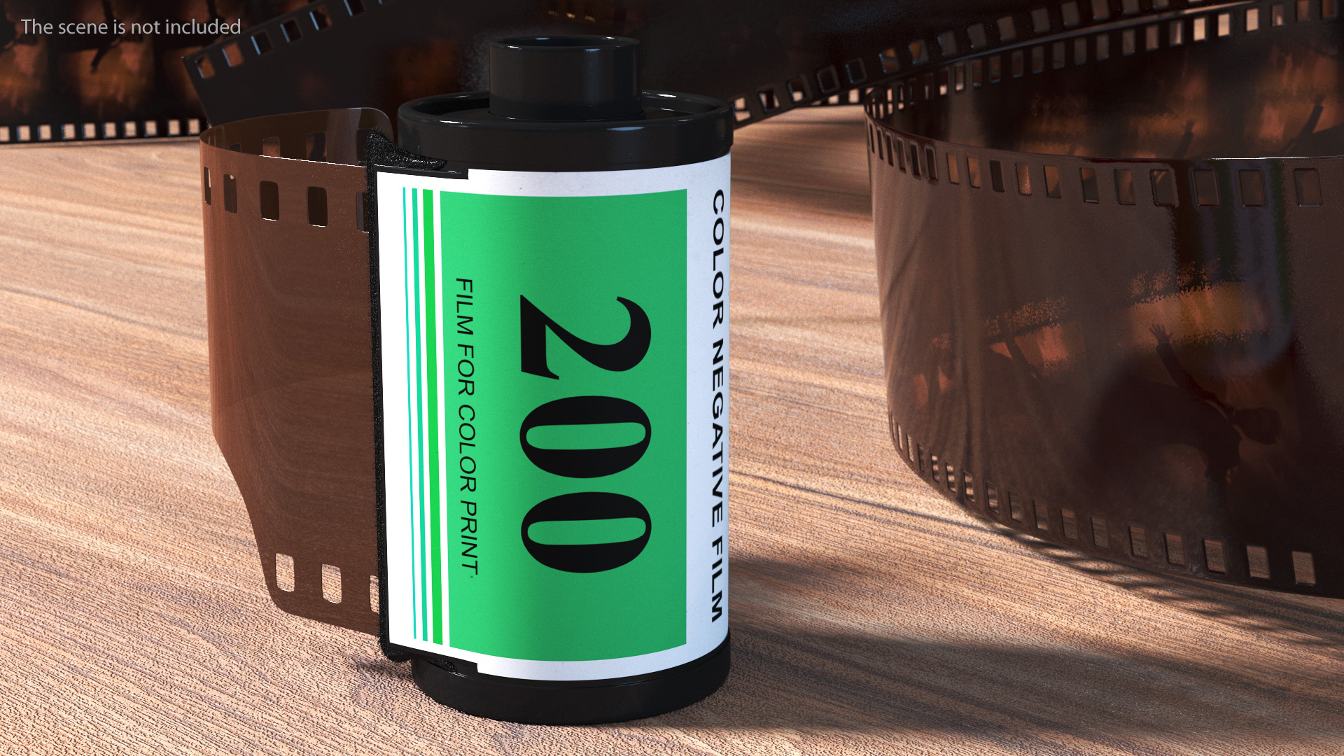 Color Print Film for 35mm Fur 3D model