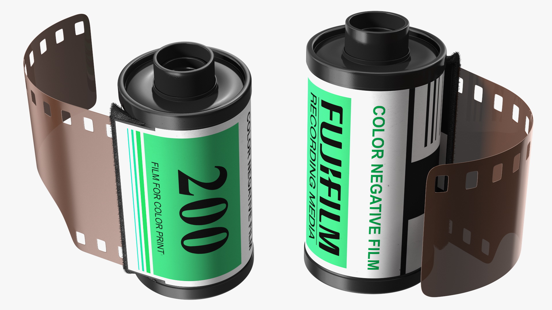 Color Print Film for 35mm Fur 3D model