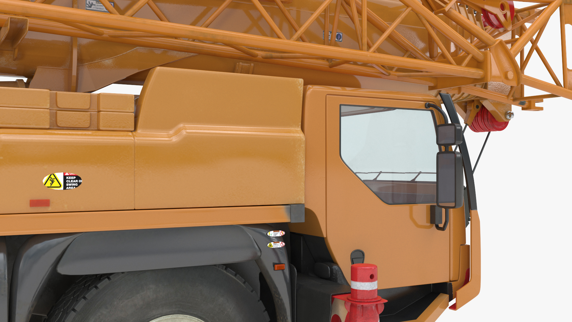 3D Liebherr Mobile Crane