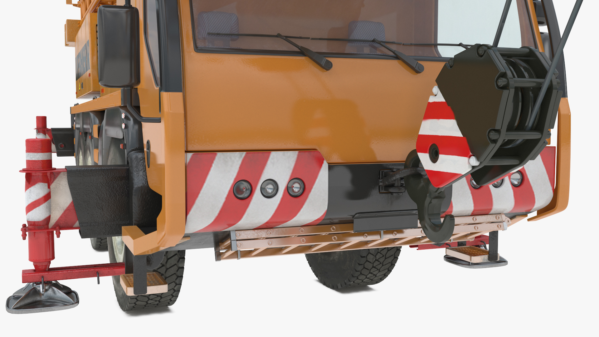 3D Liebherr Mobile Crane