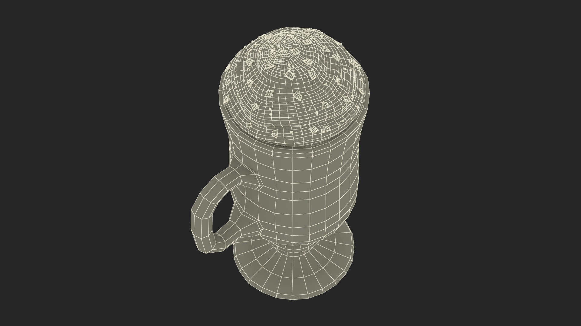 3D Irish Glass Hot Chocolate with Cream