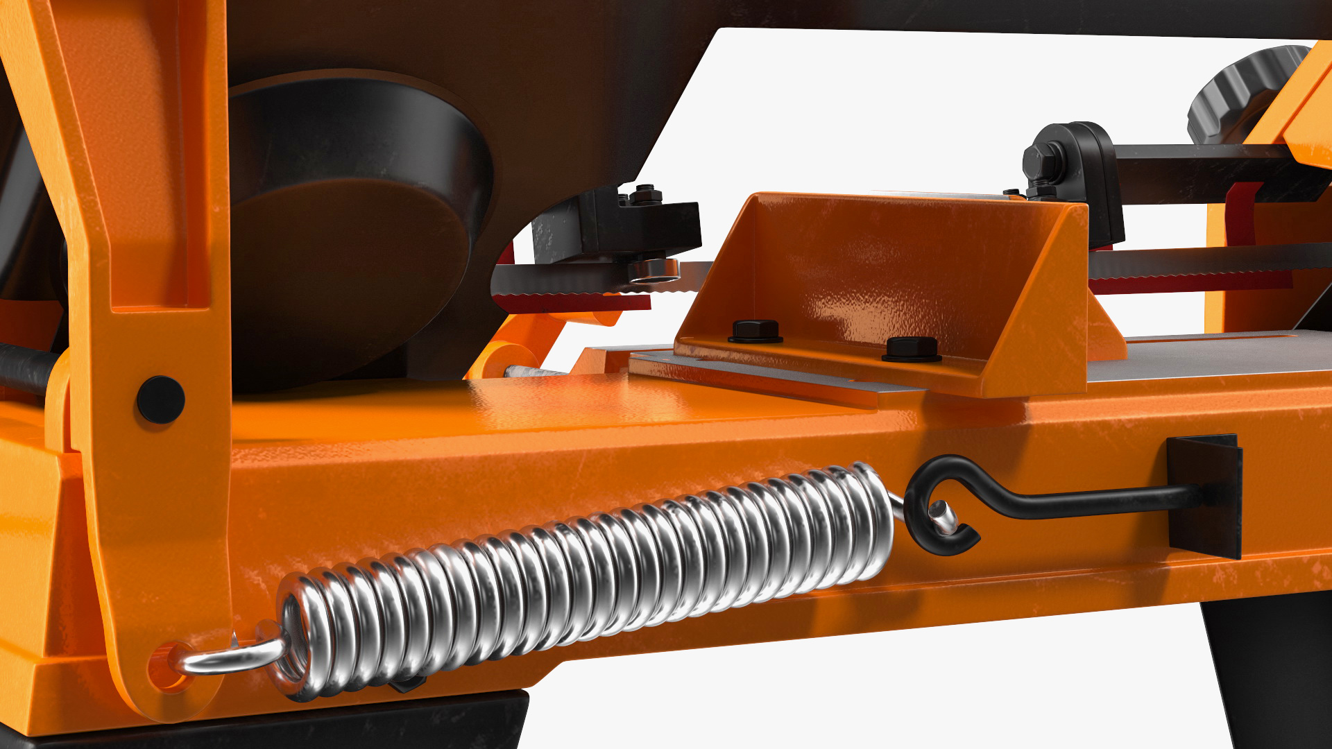 3D model WEN 3970T Metal Cutting Band Saw with Stand Rigged
