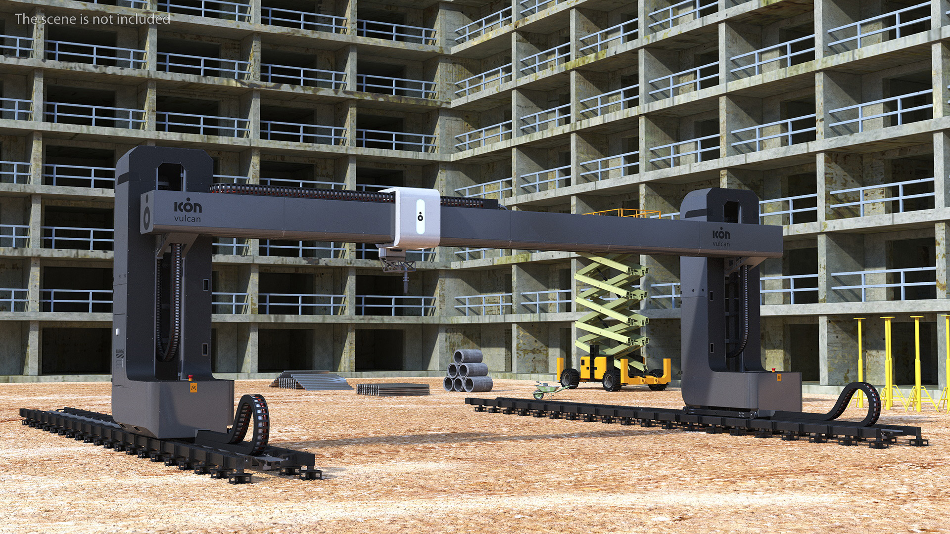 3D Printer for Homes Building ICON 3D model