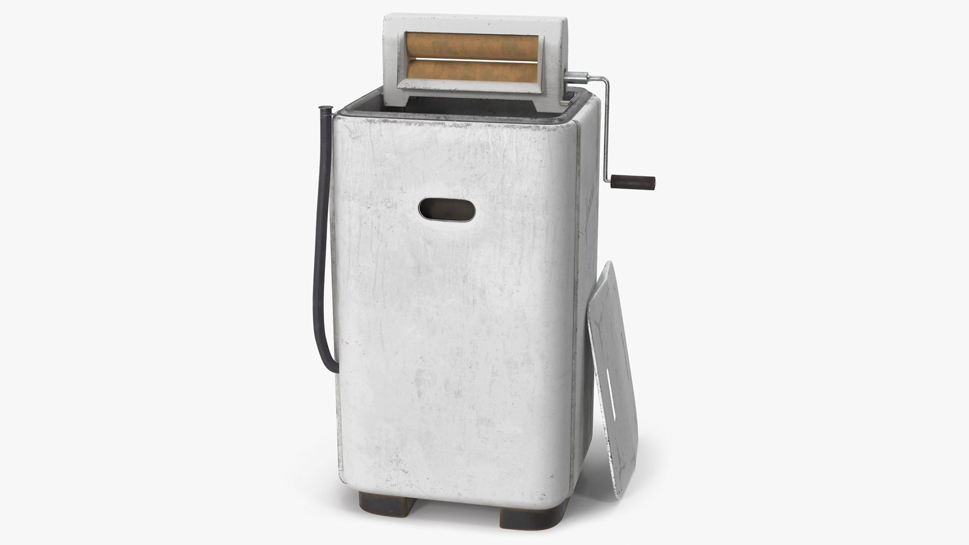 3D model Vintage Washing Machine Hoover Used