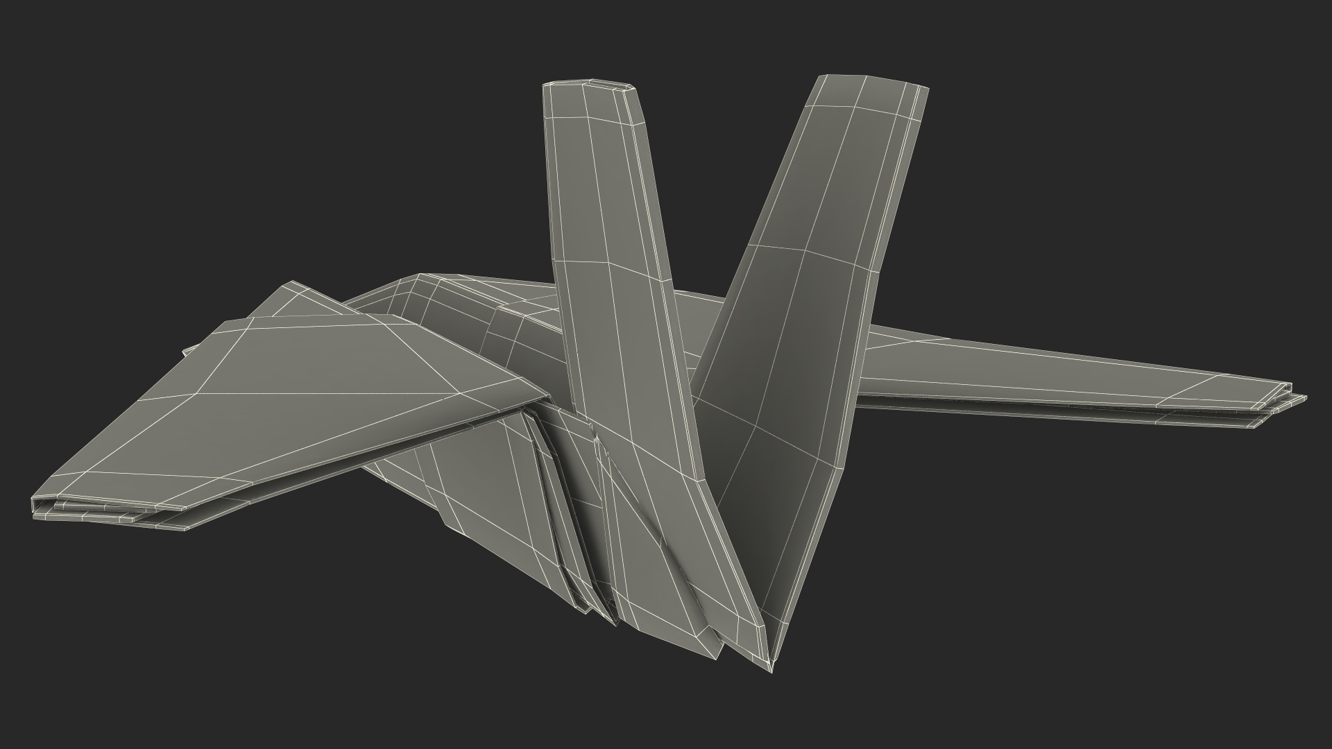 Origami Paper Airplane 3D
