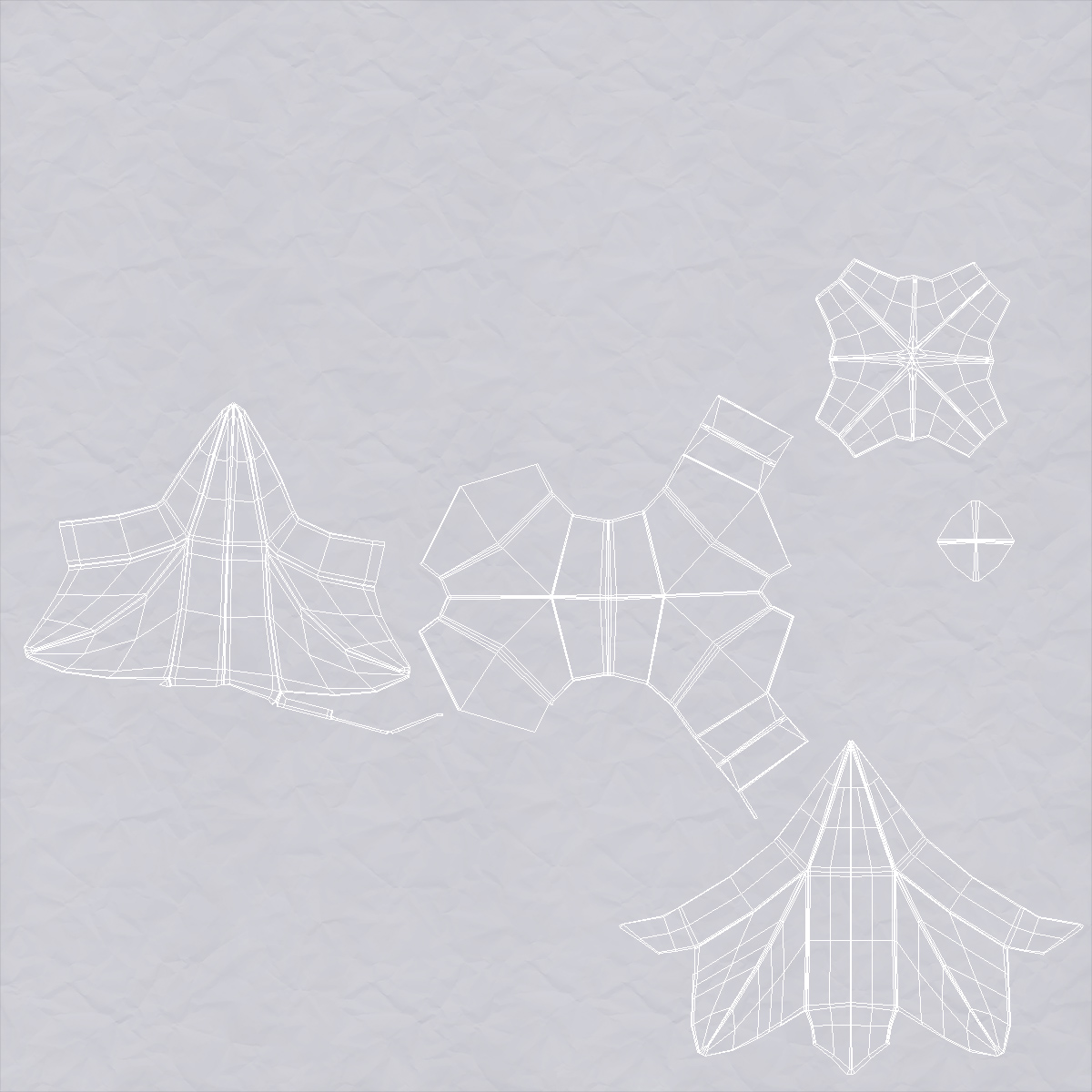 Origami Paper Airplane 3D