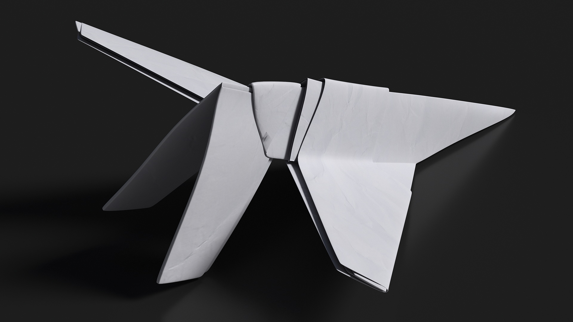Origami Paper Airplane 3D