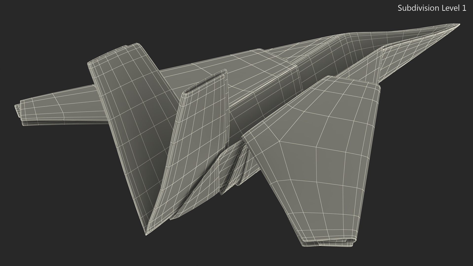 Origami Paper Airplane 3D