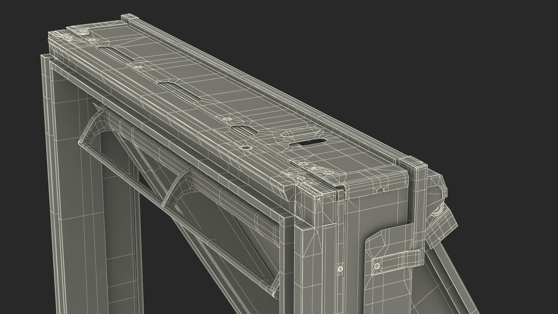 3D Roof Window 118 x 188 cm Rigged