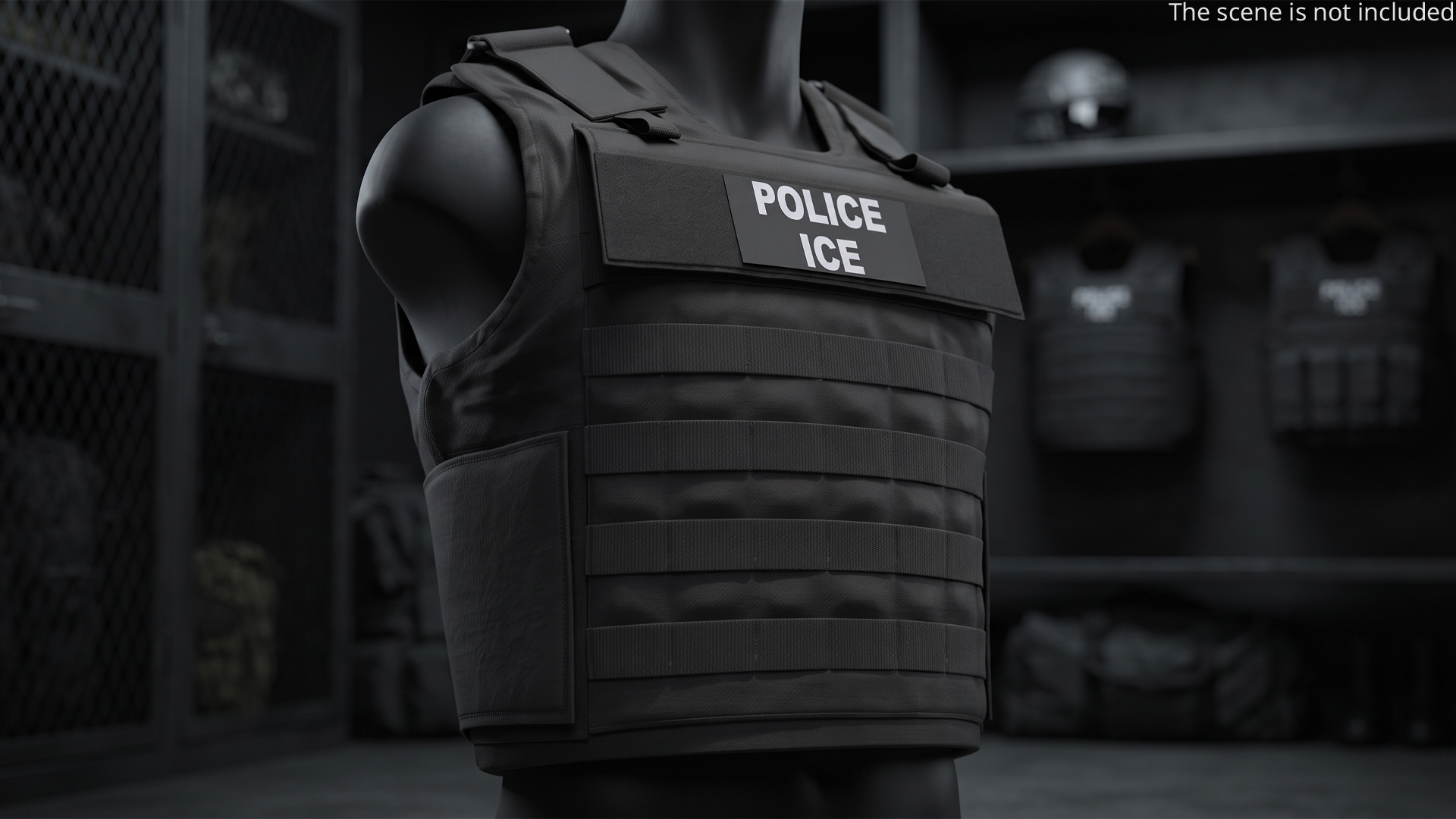 Police ICE Protective Armor, view 2