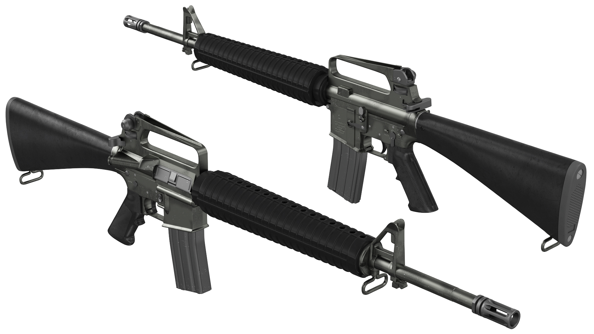 M16 Rifle 3D model