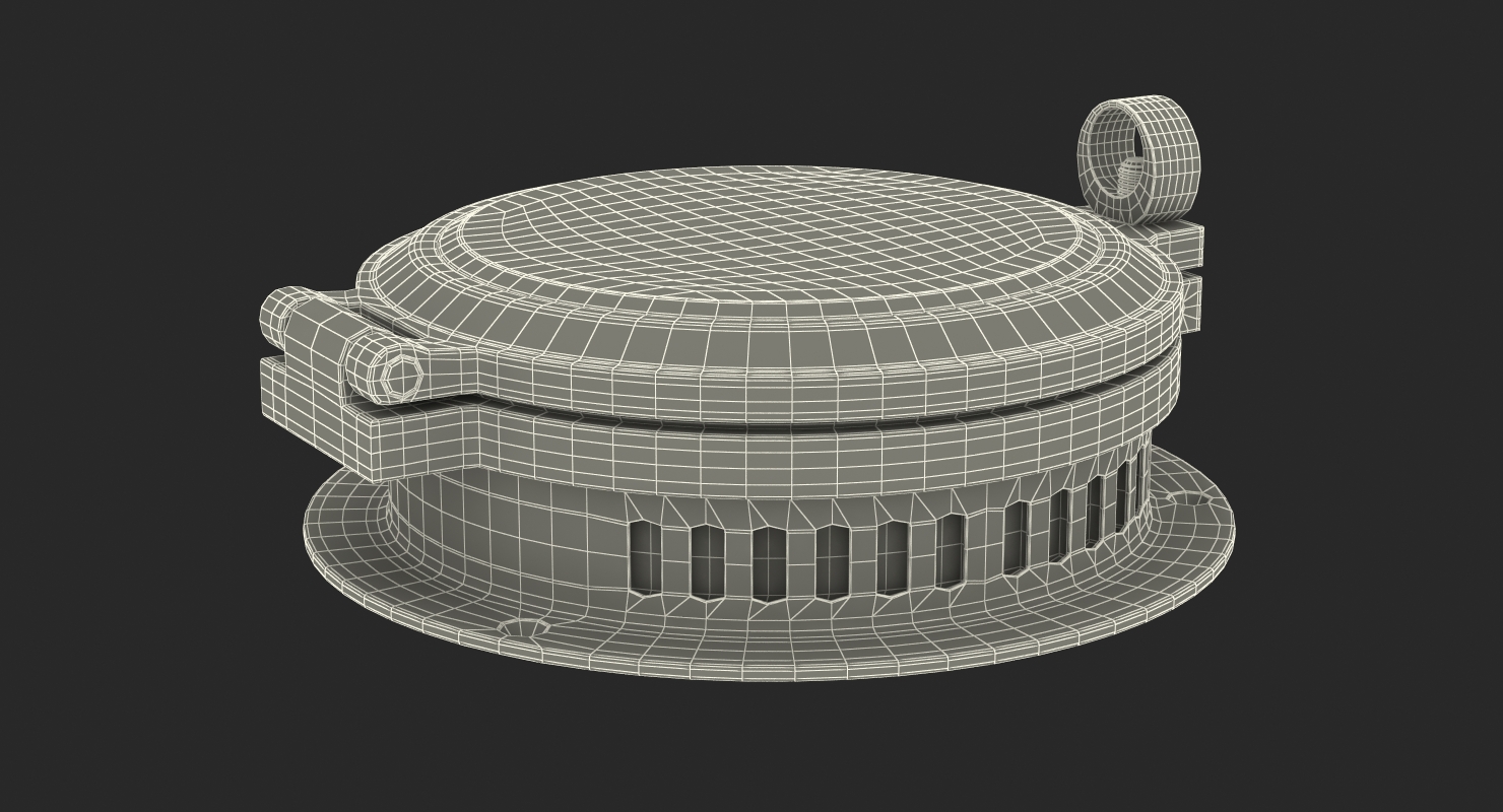 3D model Brass Ship Barometer